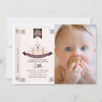 Once Upon A Time Storybook Foto Rosa 1er cumpleaño