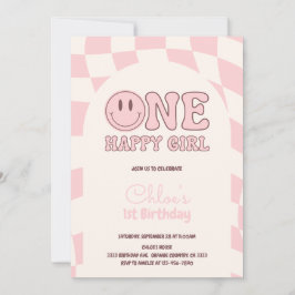Invitación One Happy Girl Invitation