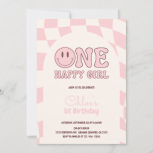 Invitación One Happy Girl Invitation