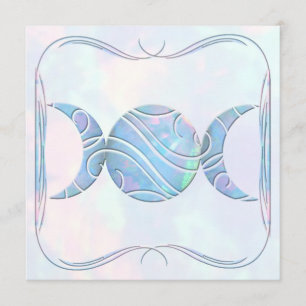 Invitación Ópalo triple de la luna