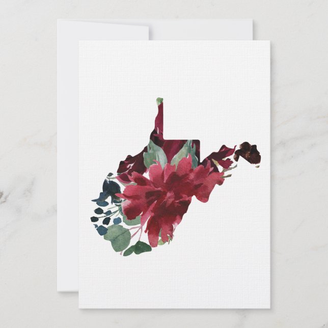 Invitación Opción de decoración de boda WV 2 (Anverso)