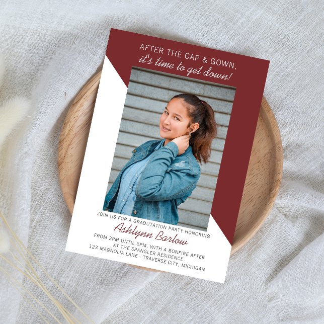 Invitación Open House 2024 del Partido de la Graduación Foto  (Subido por el creador)