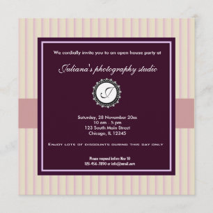 Invitación Open House New Business
