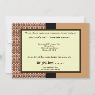 Invitación Open House New Business