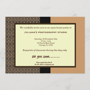 Invitación Open House New Business