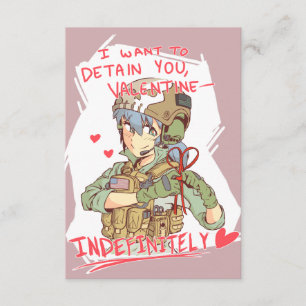 Invitación Operador Yandere Valentine 1