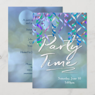 Invitación Optimizadores de tiempo de fiesta