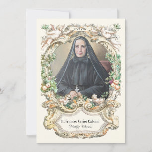 Invitación Oración de Sta. Madre Cabrini