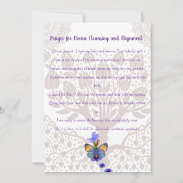 Invitación Oración por limpieza y alineación divina