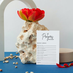 Invitación Oraciones de Boho por los deseos de un bebé para u