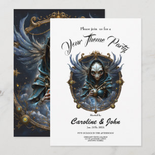 Invitación Oráculo Celestial – Guardián Entre las Estrellas.