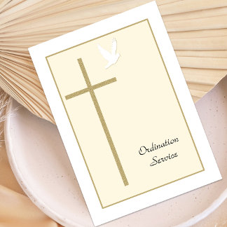 Invitación Ordainee to be Church Ordination Invitation