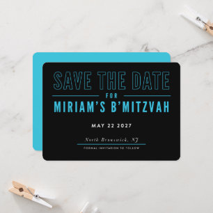 Invitación ORDEN DE IMPRESIÓN para Cheryl - Bat Mitzvah de Mi