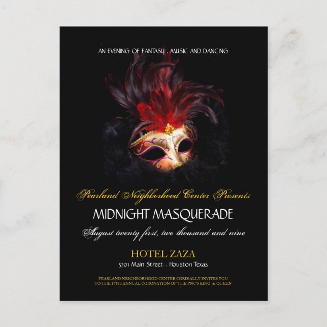 Invitación - Orden de los Personalizados de Pearla (Anverso)