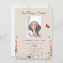 Orden de Servicio Floral en Memoria Amorosa