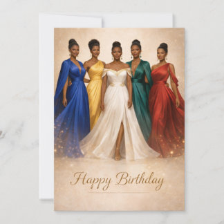 Invitación Order of the Eastern Star Birthday Card