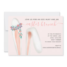 Orejas de conejo rallado cacería de huevo brunch r