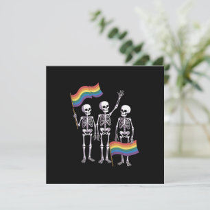 Invitación Orgullo Derechos LGBT Lesbiana Gay Aliado LGBTQ Tr