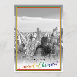 Invitación Orgullo fotográfico personalizado, será mi emplead