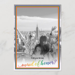 Invitación Orgullo fotográfico personalizado, será mi emplead