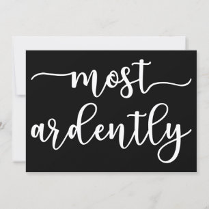 Invitación Orgullo Y Prejuicio Sr. Darcy - Más Acertadamente