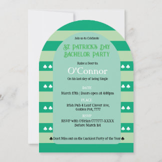 Invitación Orgulloso e irlandés St Patrick LGBTQ+ Partido de 