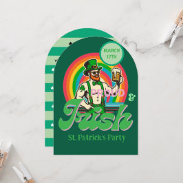 Invitación Orgulloso e irlandés St Patrick Personalizado LGBT