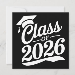 Invitación Orgulloso Graduado Graduación Clase De 2026