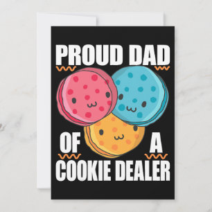 Invitación Orgulloso padre de un traficante de galletas para 
