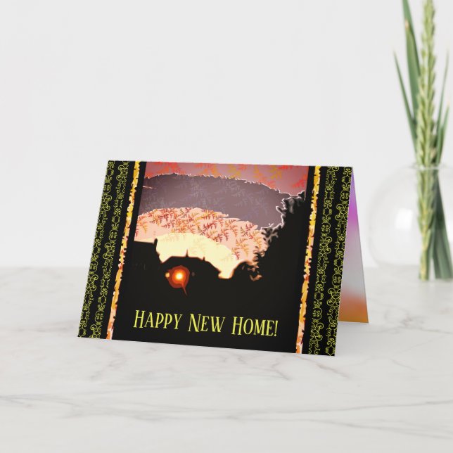 Invitación original feliz nuevo hogar (Anverso)