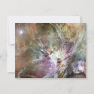 Invitación Orion Nebula Pastels