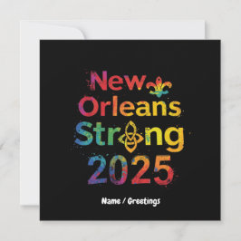 Invitación Orleans Fuerte 2025 Inspirando el Orgullo NOLA