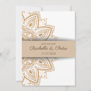 Invitación Ornament elegante Wedding