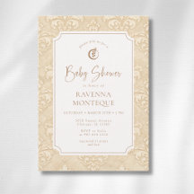 Ornamento marrón natural suave de hoja de oro Baby