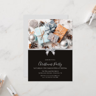 Invitación Ornamentos festivos y Navidades Jewel Bow