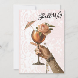 Invitación *~* Ornate A101 Cocktail 3 FOTO BACHELORETTE