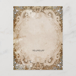 Invitación Ornate Fairytale Storybook Bridal Shower Invit