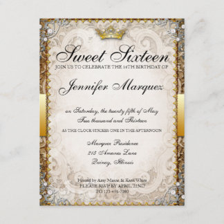 Invitación Ornate Fairytale Storybook Sweet
