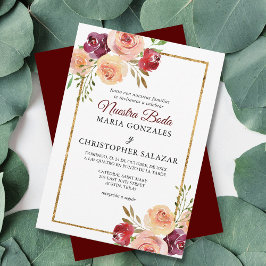 Invitación Oro