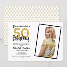 Oro 50 y fabulosa fiesta de cumpleaños