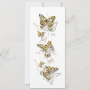 Invitación Oro blanco compromiso boda aniversario