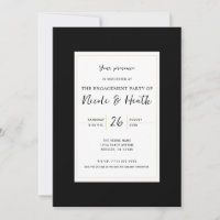 Oro Blanco Negro Moderno Minimalista Elegante Comp