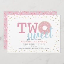 Oro blanco rosado dos dulces Chicas segundo cumple