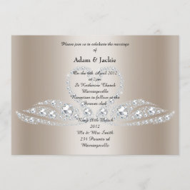 Invitación Oro Diamante SWAN ELEGANT WEDDING