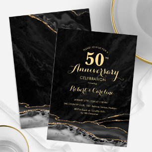 Invitación Oro Negro 50° aniversario