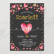 Oro Rojo Valentín Cariño primer cumpleaños