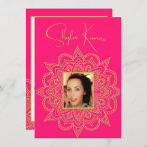 Oro rosado indio de media ceremonia sérica