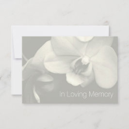Invitación Orquídea en la memoria amorosa 6 Celebración de la