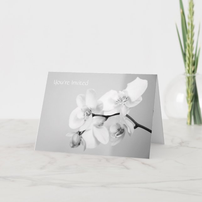 Invitación Orquídea Solicitada (Anverso)