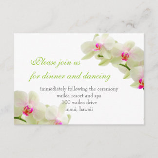 Invitación orquídeas de maui rosa PixDezines/tarjetas de rece
